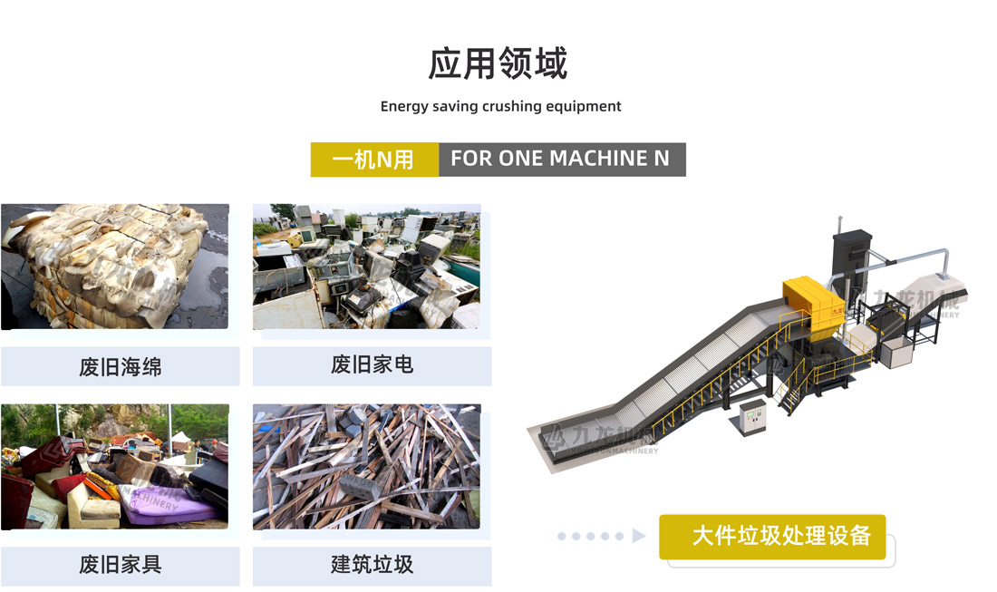 生活垃圾破碎機(jī)應(yīng)用領(lǐng)域 生活垃圾破碎機(jī)應(yīng)用領(lǐng)域